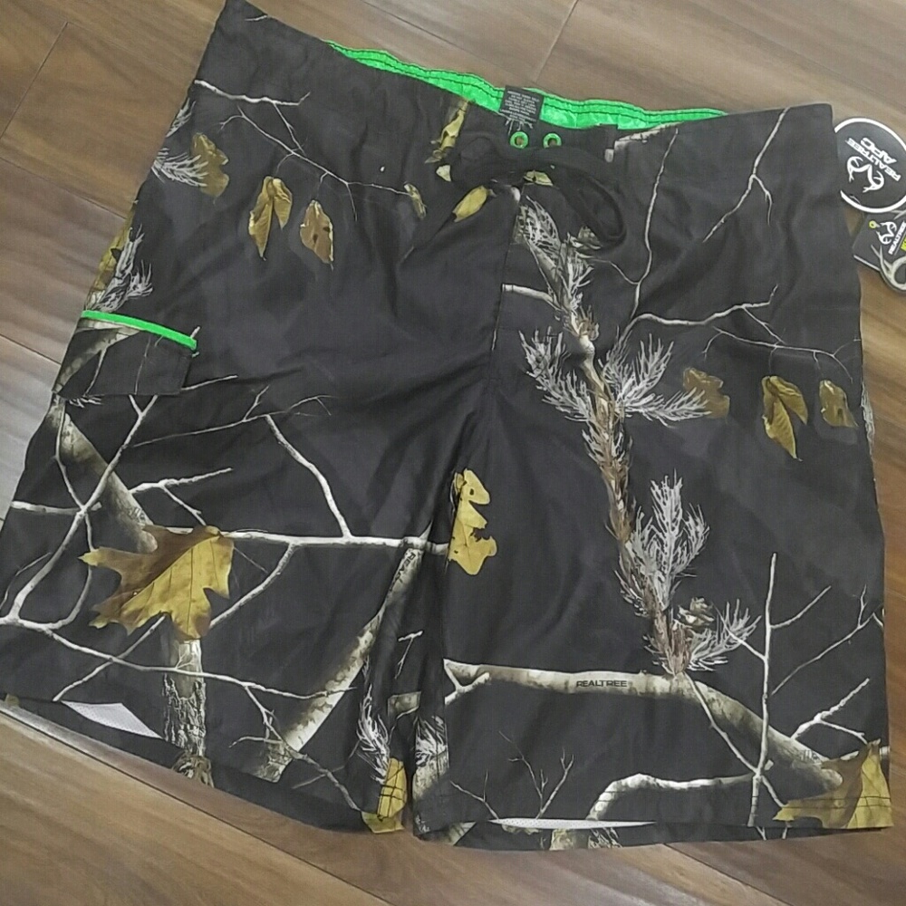 Realtree Camo swim trunks